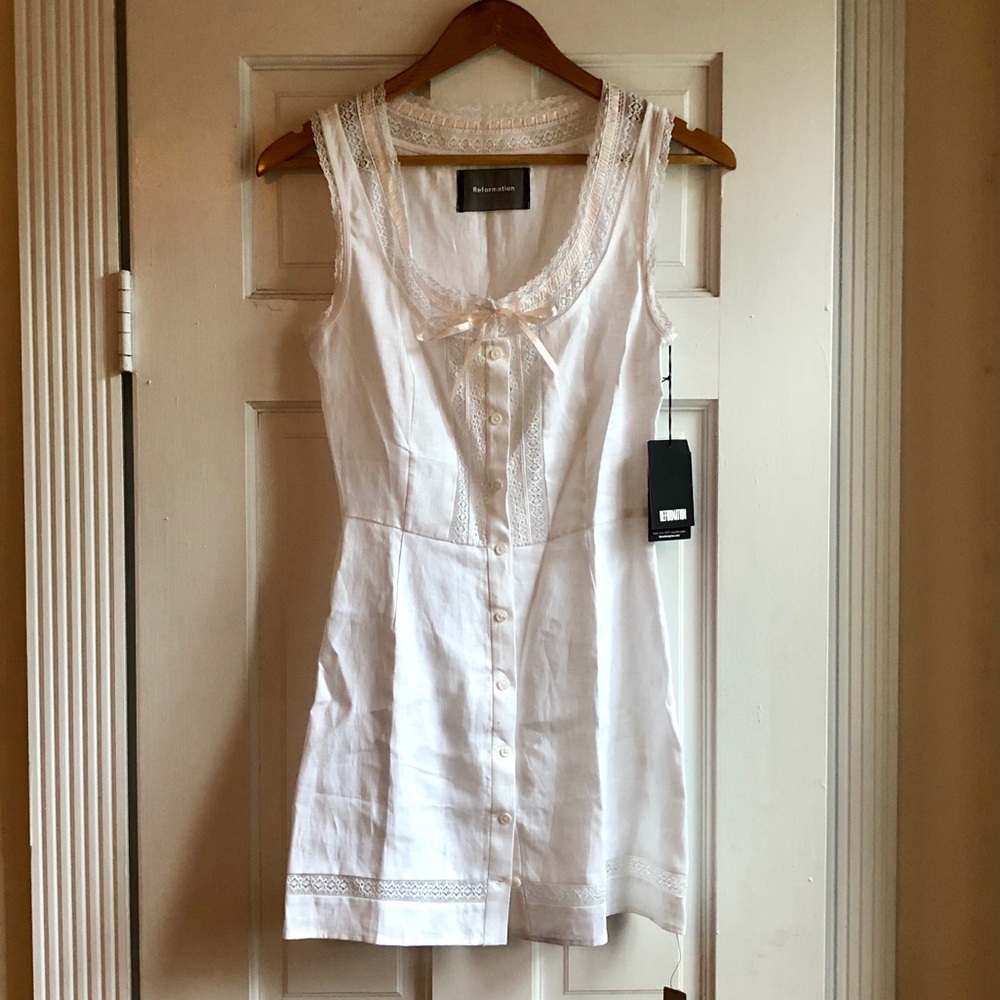 NWT Reformation Dress made from Recycled Paper